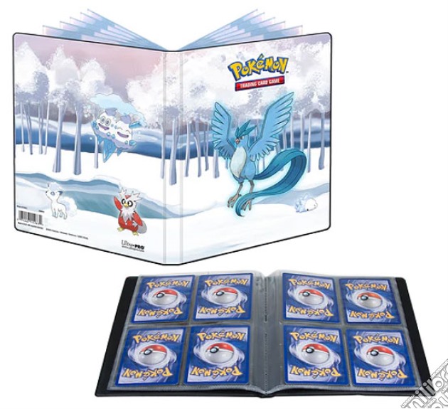 ULTRA PRO Album 4 Tasche Pokemon Frosted Forest videogame di CAAL