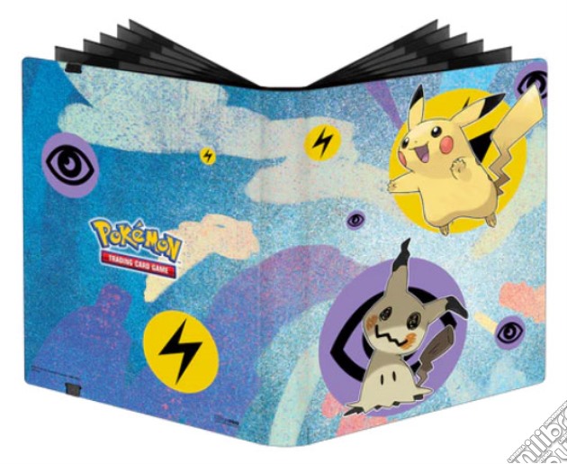 ULTRA PRO Album 9 Tasche Pro Pokemon Pikachu & Mimikyu videogame di CAAL