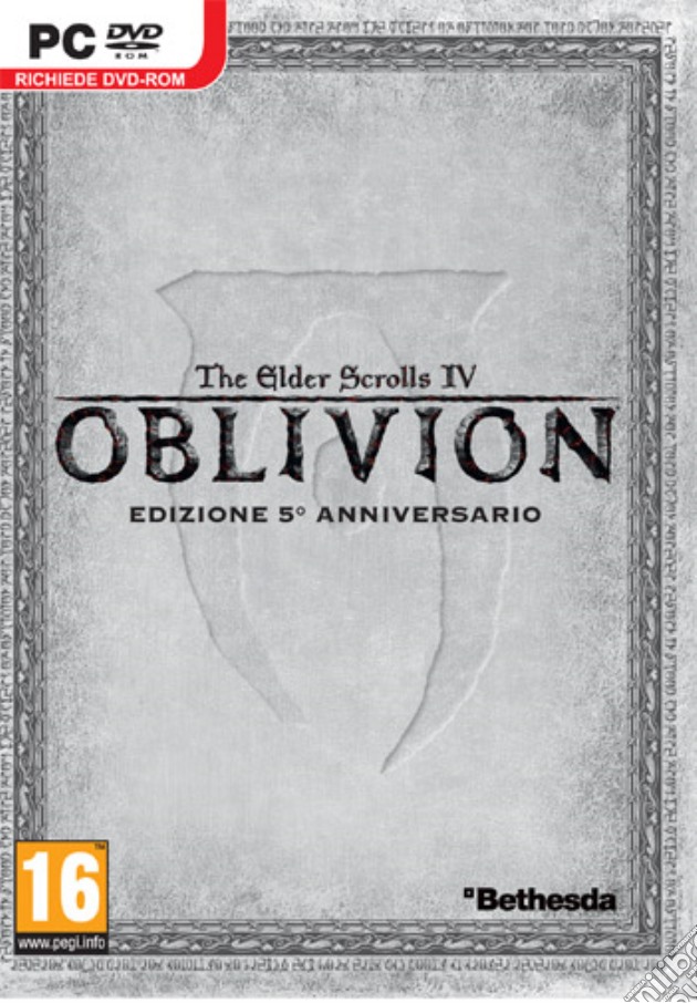 The Elder Scrolls IV: Oblivion 5th Anniv videogame di PC