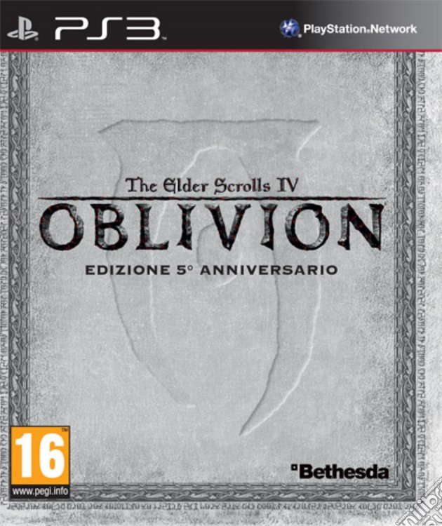 The Elder Scrolls IV: Oblivion 5th Anniv videogame di PS3