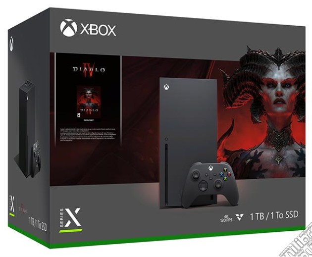XBOX SERIES X 1TB + Diablo IV videogame di ACC