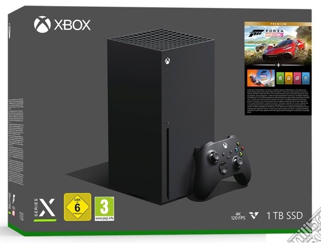 XBOX SERIES X 1TB IT + Forza Horizon 5 videogame di ACC