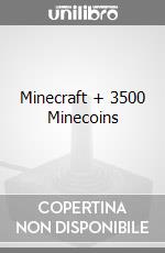 Minecraft + 3500 Minecoins videogame di XBX