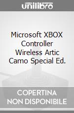 Microsoft XBOX Controller Wireless Artic Camo Special Ed. videogame di ACC