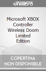 Microsoft XBOX Controller Wireless Doom Limited Edition game acc