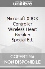 Microsoft XBOX Controller Wireless Heart Breaker Special Ed. game acc
