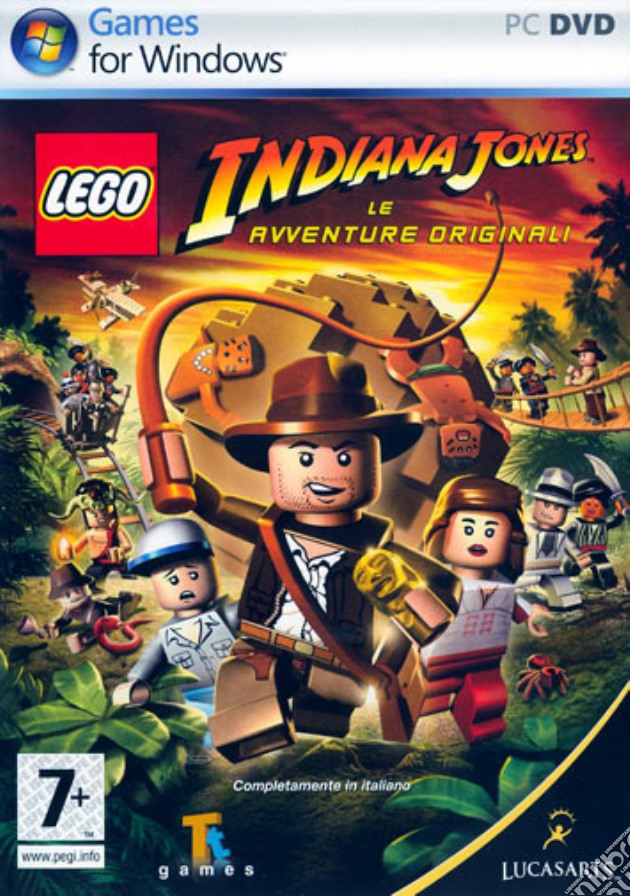 Lego Indiana Jones videogame di PC