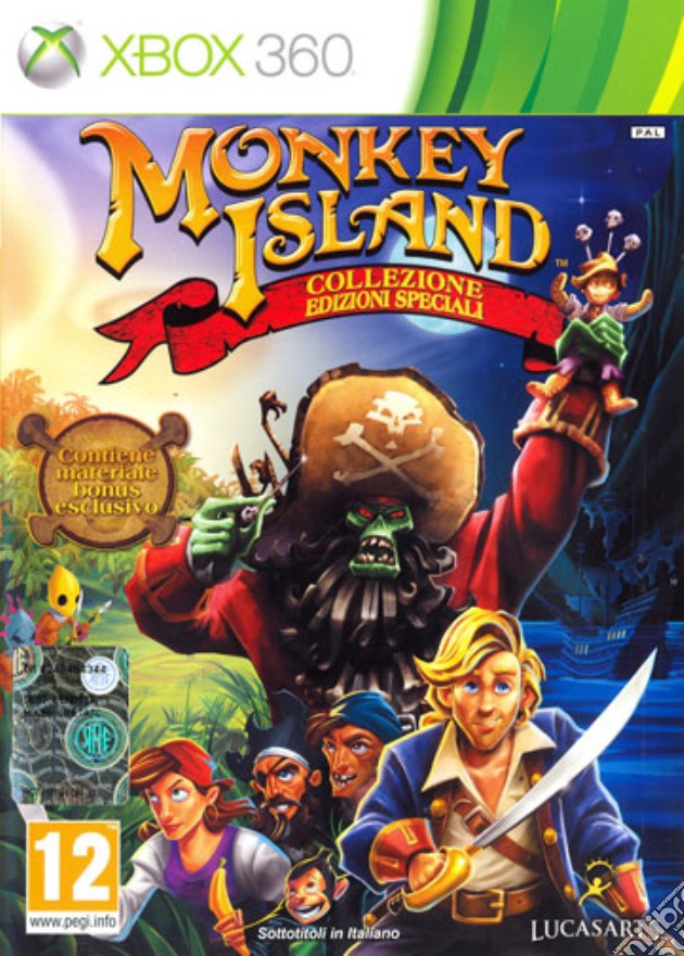 Monkey Island Adventures Coll. Ed. Spec. videogame di X360