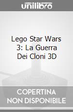 Lego Star Wars 3: La Guerra Dei Cloni 3D videogame di 3DS