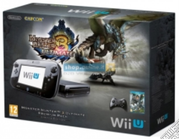 Wii U Monster Hunter 3 Ult. Premium Pack videogame di WII