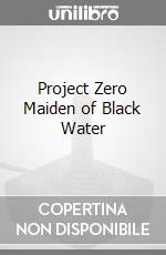 Project Zero Maiden of Black Water videogame di WIIU