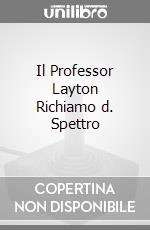 Il Professor Layton Richiamo d. Spettro videogame di NDS