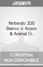 Nintendo 2DS Bianco + Rosso & Animal Cr. videogame di ACC