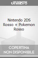 Nintendo 2DS Rosso + Pokemon Rosso videogame di NDS