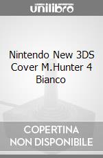 Nintendo New 3DS Cover M.Hunter 4 Bianco videogame di ACC