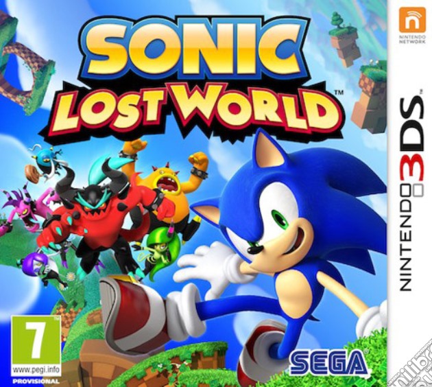 Sonic Lost World videogame di 3DS
