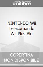 NINTENDO Wii Telecomando Wii Plus Blu videogame di ACC