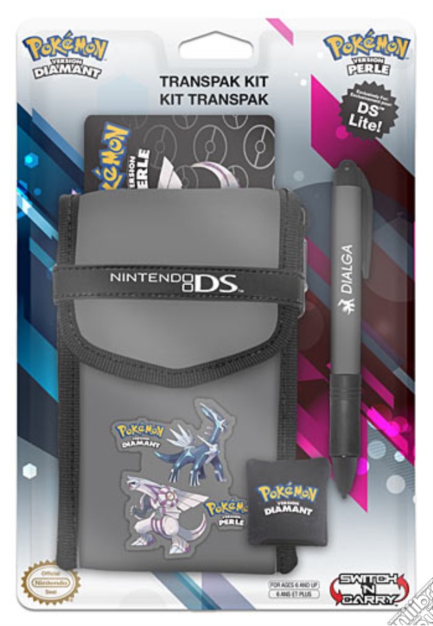 BD&A DS/NDS Lite Pokemon D&P TranspakKit videogame di ACOG