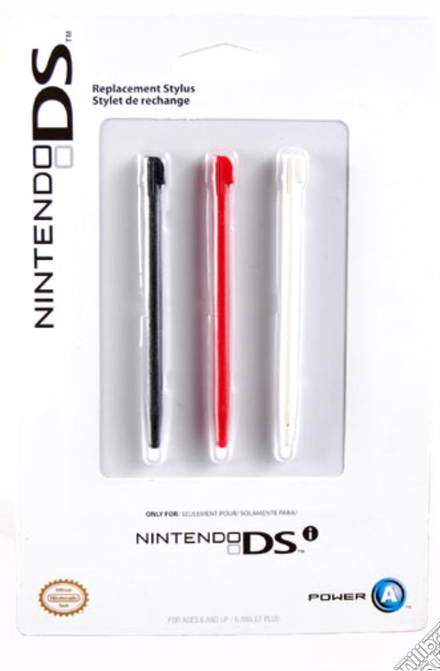 BD&A DSi 3 Pen Stylus videogame di NDS