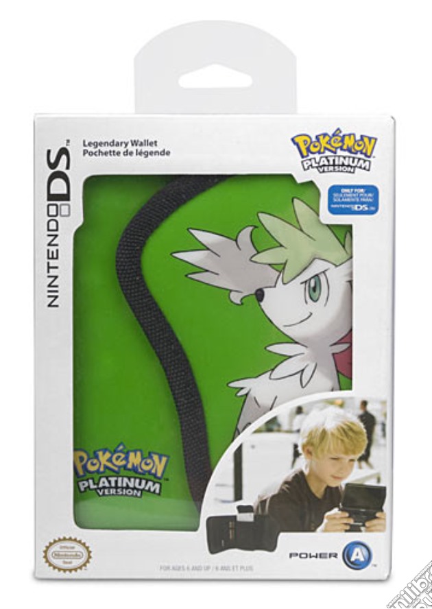 BD&A NDS Lite Pokemon Legendary Wallet videogame di NDS