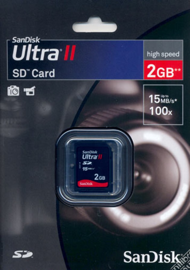 WII DSi Sandisk Memory SD Ultra II 2 Gb videogame di WII