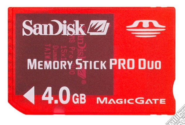 PSP SanDisk Memory Stick Pro Duo 4 Gb videogame di PSP