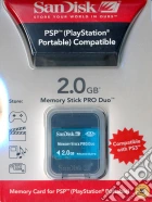 Sandisk Memory Stick Pro Duo Gaming 2GB game acc