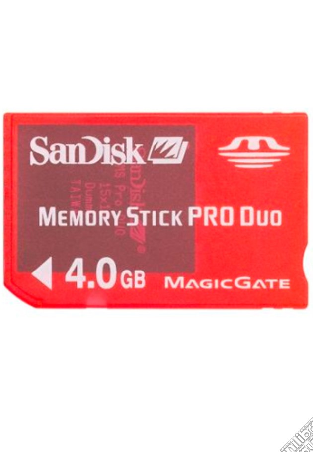 Sandisk Memory Stick Pro Duo Gaming 4GB videogame di PSP