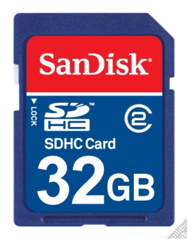 Sandisk Secure Digital 32GB HC videogame di ACC