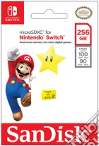 SanDisk Micro SD XC I 256GB Nintendo Switch game acc