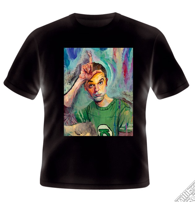 T-Shirt Big Bang Theory Sheldon Loser S videogame di TSH