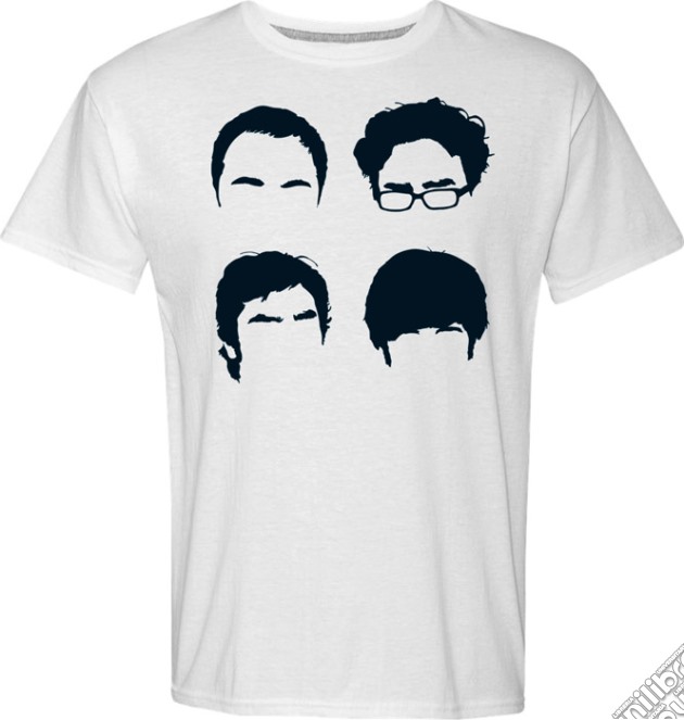 T-Shirt Big Bang Theory Faces L videogame di TSH