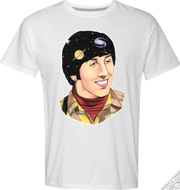 T-Shirt Big Bang Theory Howard Art L videogame di TSH
