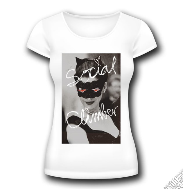 T-Shirt Catwoman Social Climber Donna M videogame di TSH