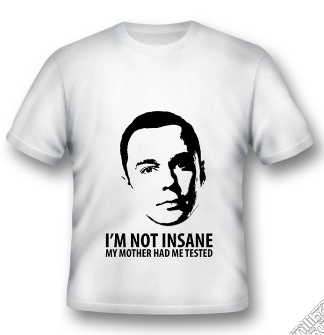 T-Shirt Big Bang Theory Not Insane S videogame di TSH