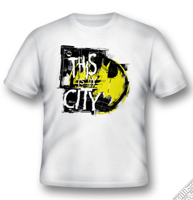 T-Shirt Batman This is My City L videogame di TSH