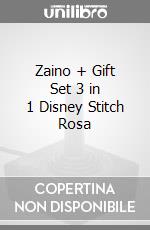 Zaino + Gift Set 3 in 1 Disney Stitch Rosa videogame di AZAB