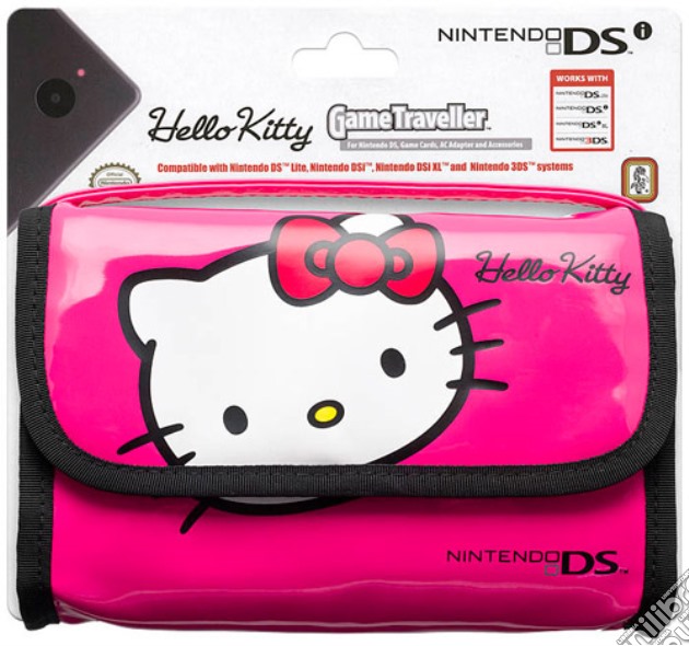 Borsa Hello Kitty con maniglia videogame di 3DS