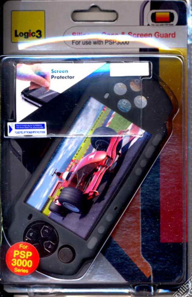 PSP Silicon Case & Screen Guard slim-LG3 videogame di PSP