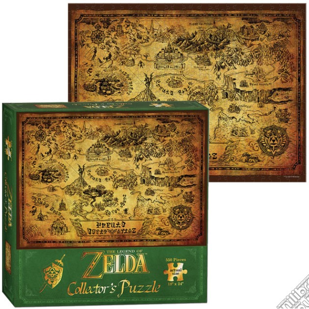 Puzzle Legend of Zelda - Hyrule's Map videogame di PZL