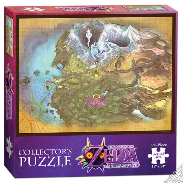 Puzzle Legend of Zelda - Majora's Map videogame di PZL