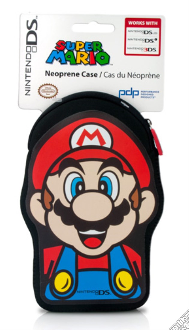 NDS Super Mario Neoprene System Case PDP videogame di NDS