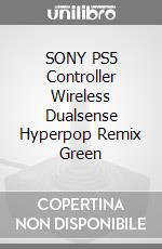 SONY PS5 Controller Wireless Dualsense Hyperpop Remix Green game acc