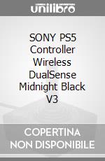 SONY PS5 Controller Wireless DualSense Midnight Black V3 game acc