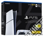 PlayStation 5 Digital Edition E Slim + 2 DualSense White game acc