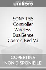 SONY PS5 Controller Wireless DualSense Cosmic Red V3 game acc
