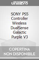 SONY PS5 Controller Wireless DualSense Galactic Purple V3 game acc
