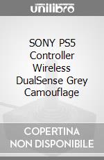 SONY PS5 Controller Wireless DualSense Grey Camouflage game acc