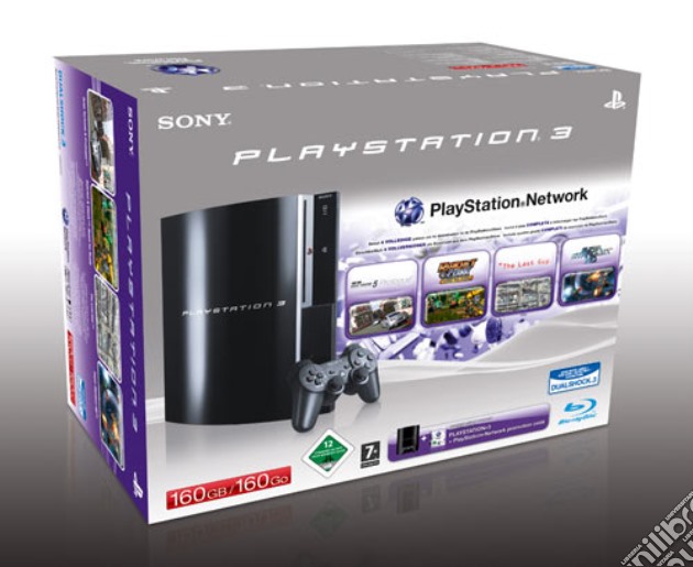 Playstation 3 160 Gb + PSN Voucher videogame di PS3