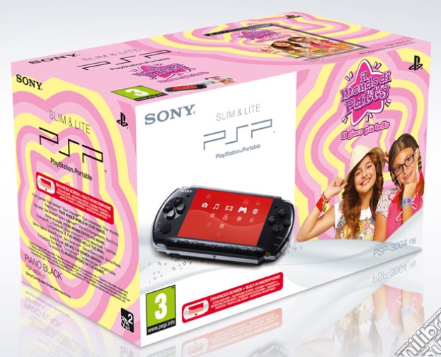 PSP 3000 + Il mondo di Patty videogame di PSP